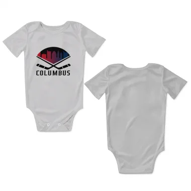 Green Columbus Blue Jackets Kent Johnson   Newborn & Infant Bodysuit