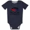 Navy Columbus Blue Jackets Kent Johnson   Newborn & Infant Bodysuit